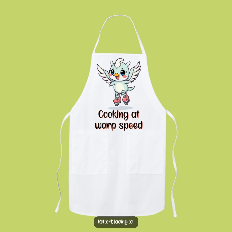 Funny Winged Creature Speed Chef Apron: Cook with Flair
