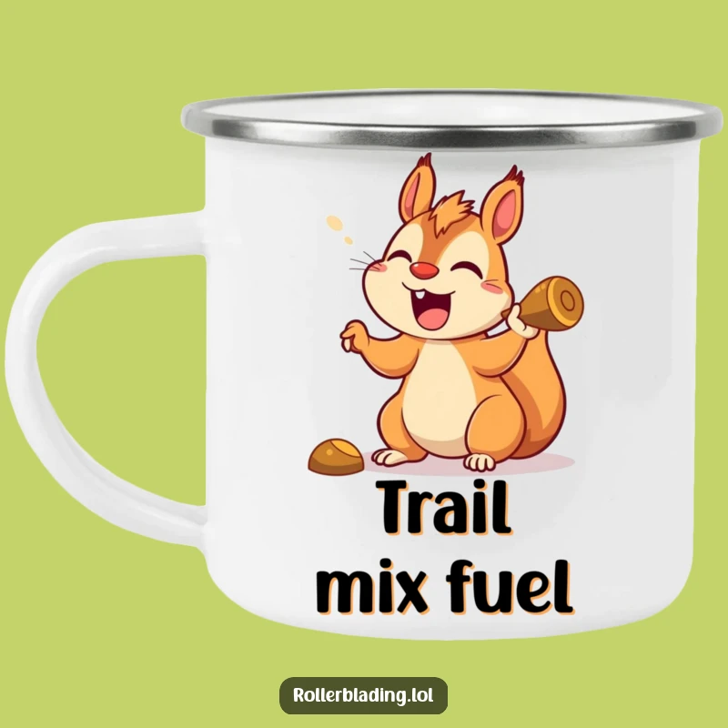 Funny Squirrel Camping Mug - Your Hilarious Gift for the Outdoors