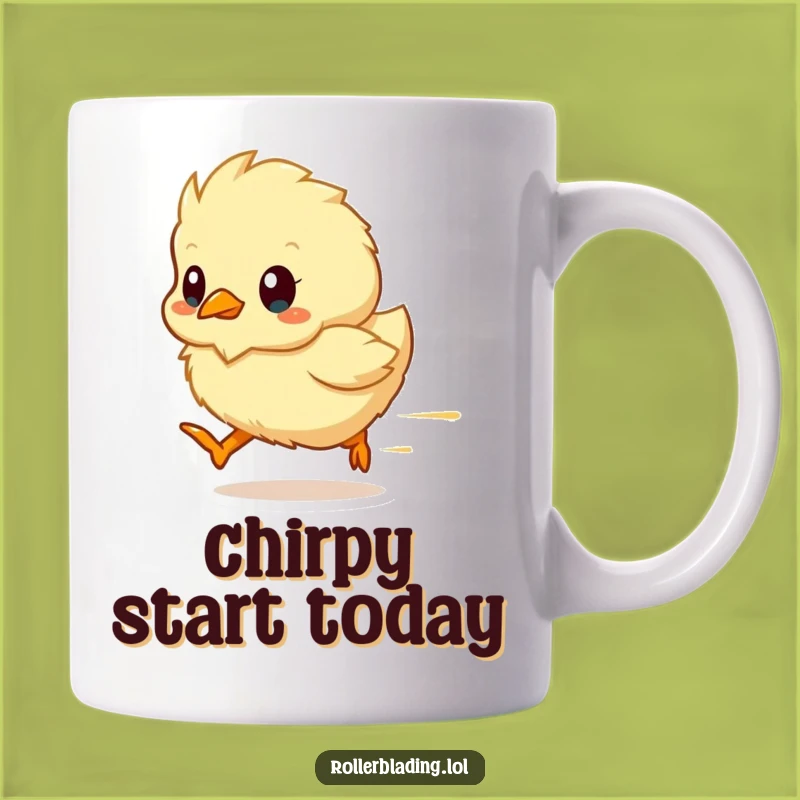 Funny Chick Mug - Adorable Gift for Fast Little Feathered Friends