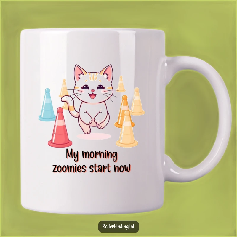 Funny Smiling Cat Agility Champion Mug - Perfect Gift for Cat Lovers