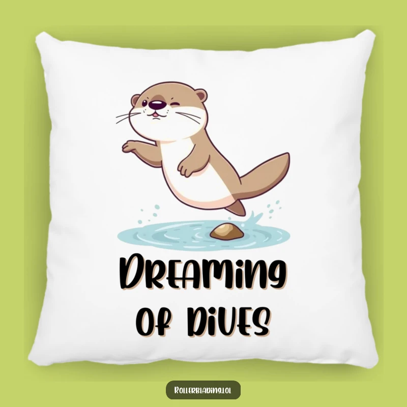 Funny Otter Jumping Pillow - Comfy Giggling Wobble Cushion, Gift