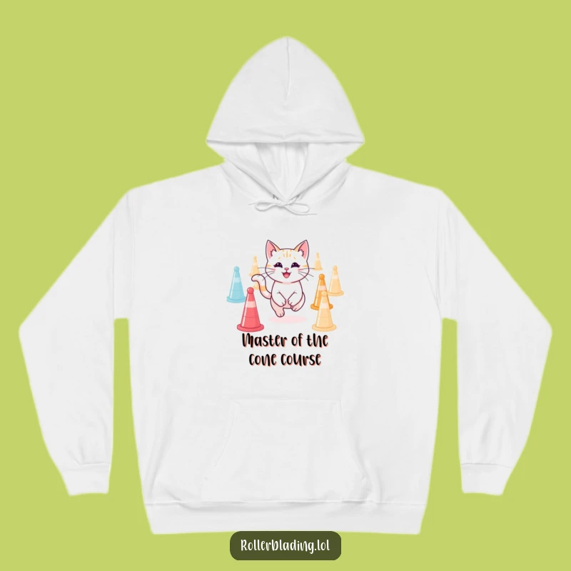 Funny Cat Agility Enthusiast Hoodie - Cozy & Hilarious Gift for Pet Parents