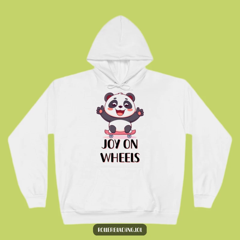 Funny Panda Hoodie: Cozy Joyful Skater, Ultimate Warm & Funny Gift