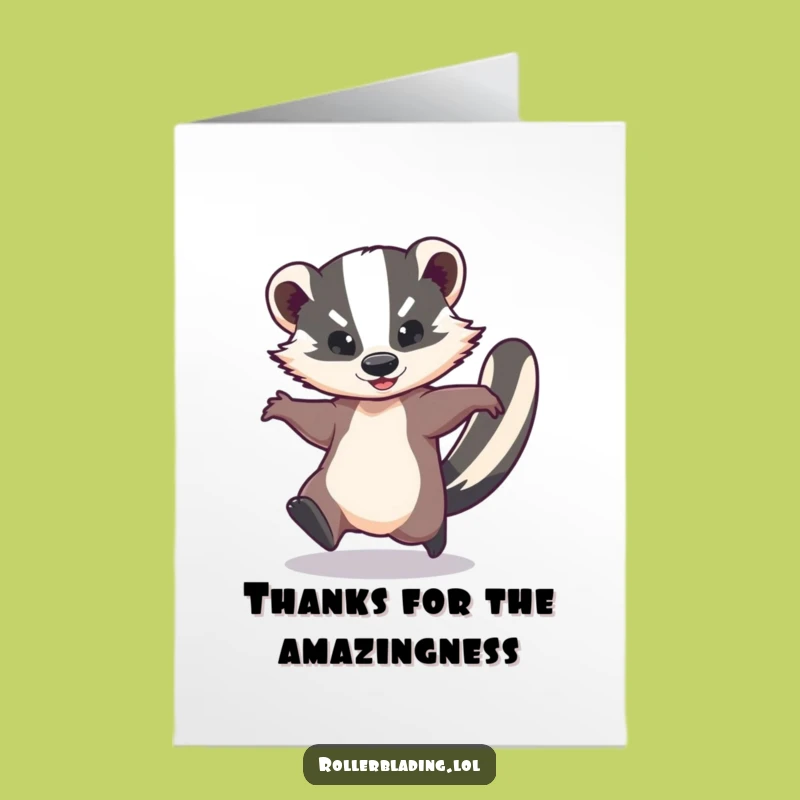 Free Printable Thank You Card: Grateful Spin, Downloadable Gift