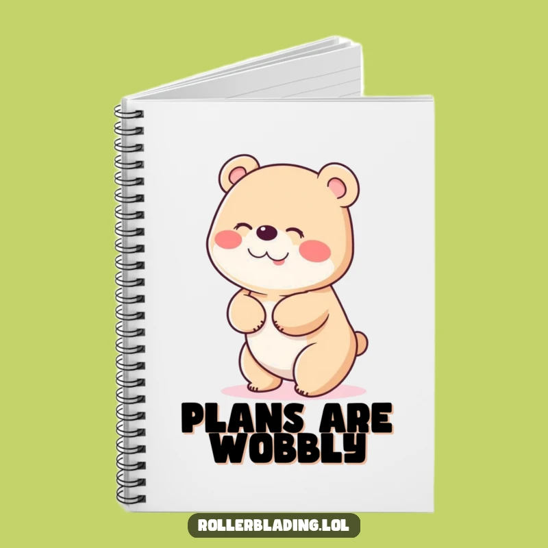Funny Giggling Bear Notebook: Jot Down Your Joyful Thoughts