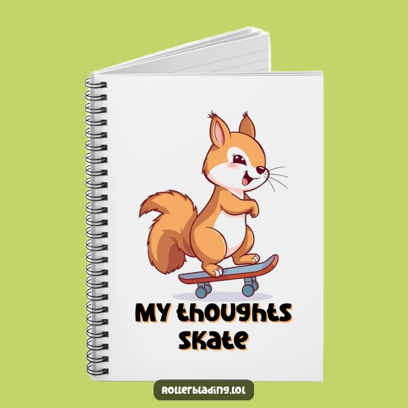 Funny Proud Squirrel Notebook: Jot Down Your Confident Ideas