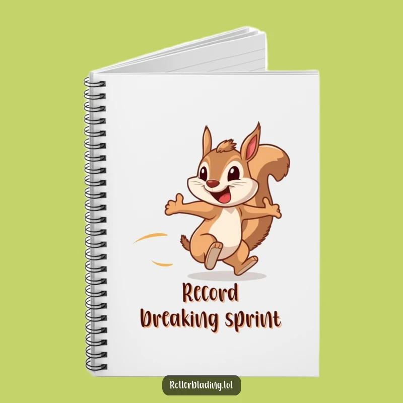 Funny Squirrel Speedster Notebook: Jot Down Ideas with This Hilarious High-Energy Journal