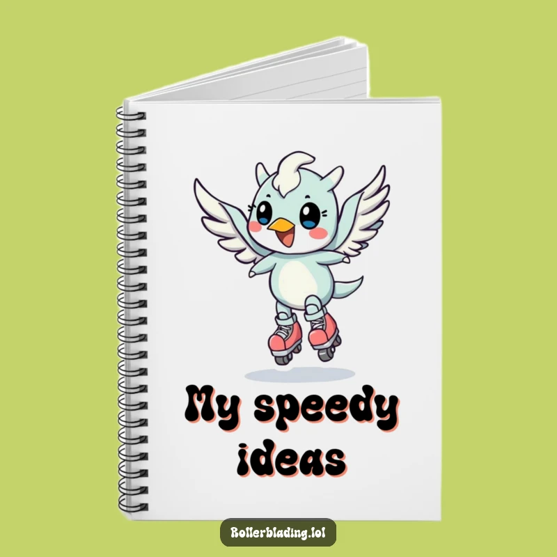 Funny Winged Creature Speed Ideas Notebook: Capture Fast Thoughts