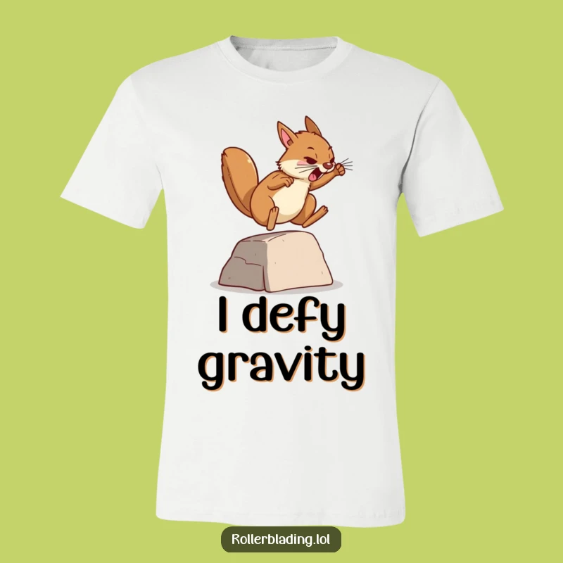 Funny Go-Getter Squirrel T-Shirt - Motivational Gift, Energetic Animal Tee