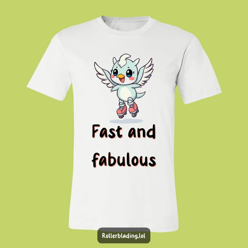 Funny Winged Creature Speedster Tee: Fly Fast, Laugh Hard