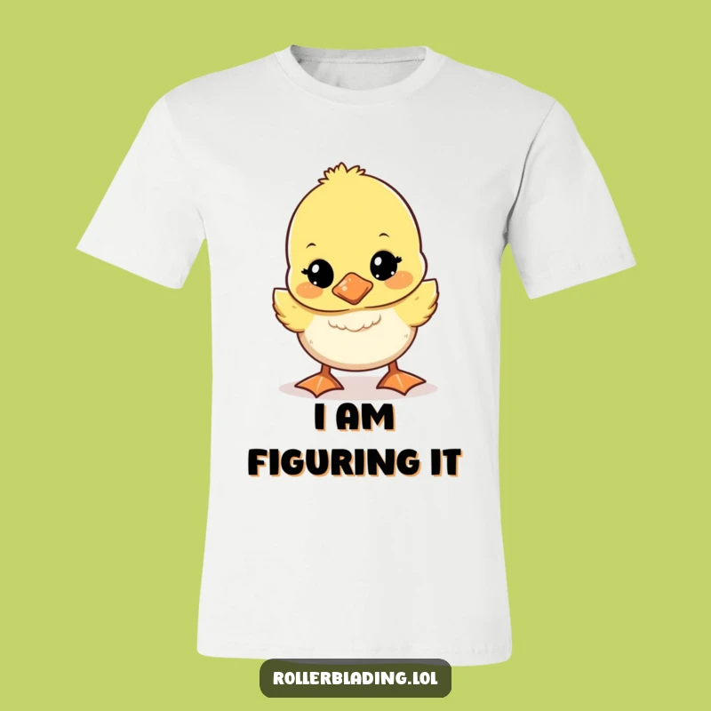 Funny Wobbly Duckling T-Shirt: Embrace Your Unsteady Charm