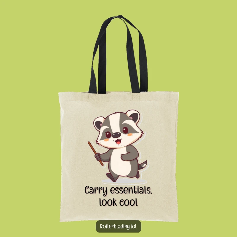 Funny Badger Cruise Tote Bag - Carry Your Stuff with Style, Great Gift