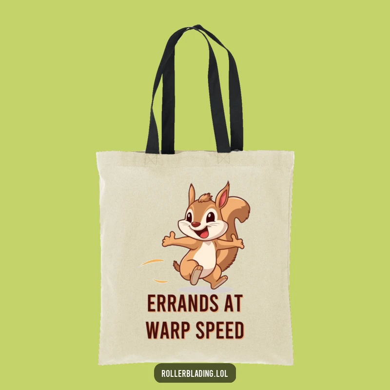 Funny Squirrel Speedster Tote Bag: Carry Your Hustle with This Hilarious Accessory