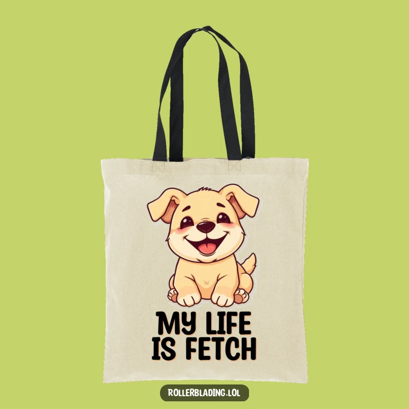 Funny Pup Tote Bag - Carry Your Grins with this Hilarious Gift